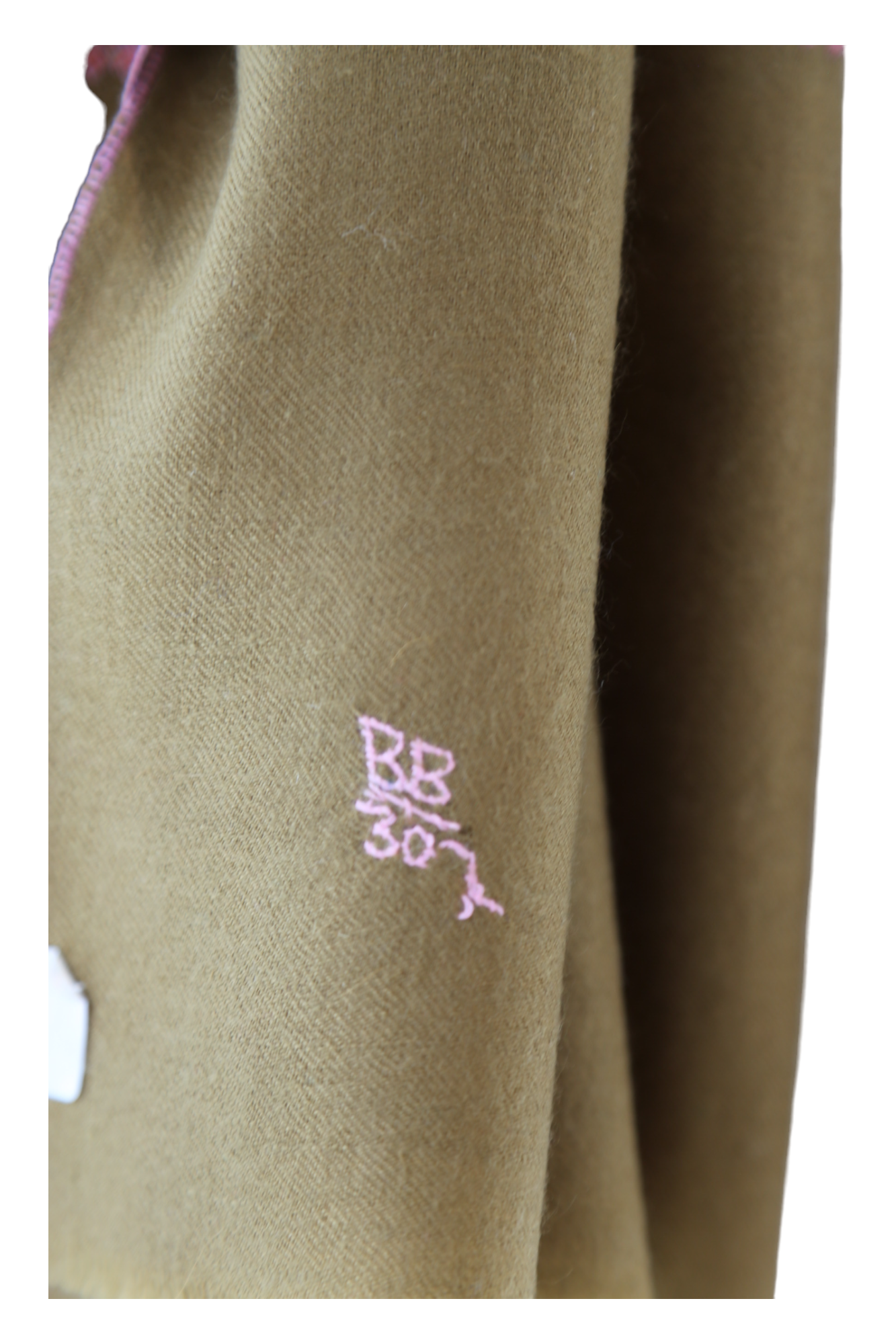 Brown Pashmina Shawl with Border Embroidery